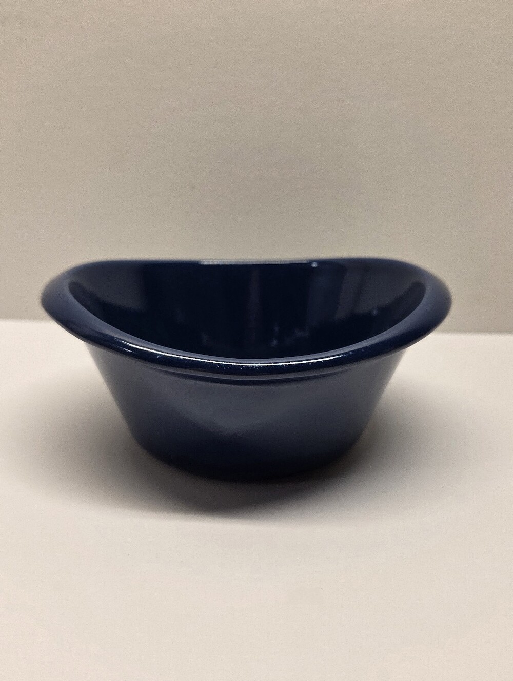 MCM Copco Denmark Small Blue Enamel Cast Iron Bowl Michael Lax
